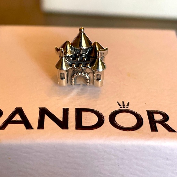 Pandora Jewelry - Authentic Pandora Happily Ever After Castle Charm retired hard to find 14k